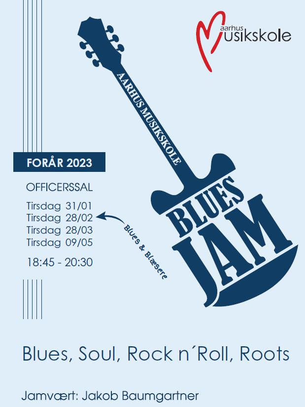Blues jam plakat