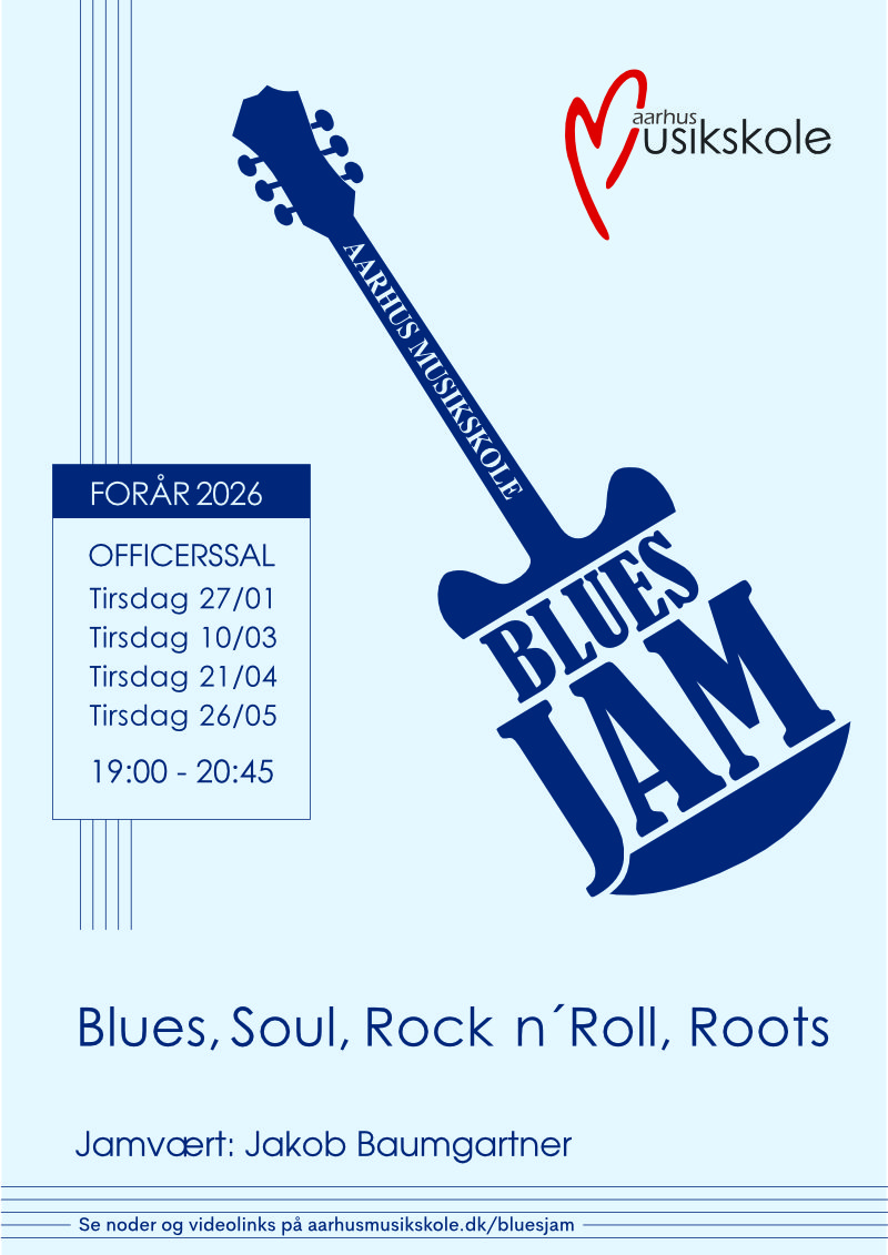 Blues jam plakat