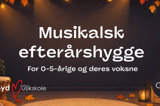 Musikalsk efterårshygge for 0-5-årige og deres voksne